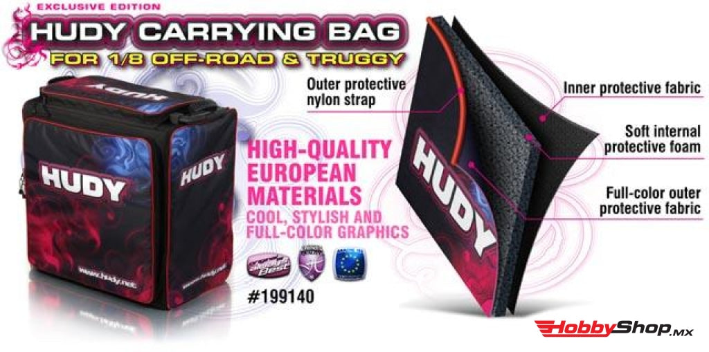 Hudy - 1/8 Off-Road & Truggy Bolsa De Transporte + Herramientas Edición Exclusiva En Existencia