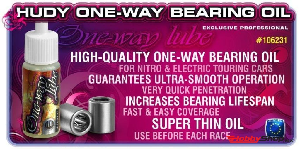 Hudy - One-Way Bearing Oil En Existencia