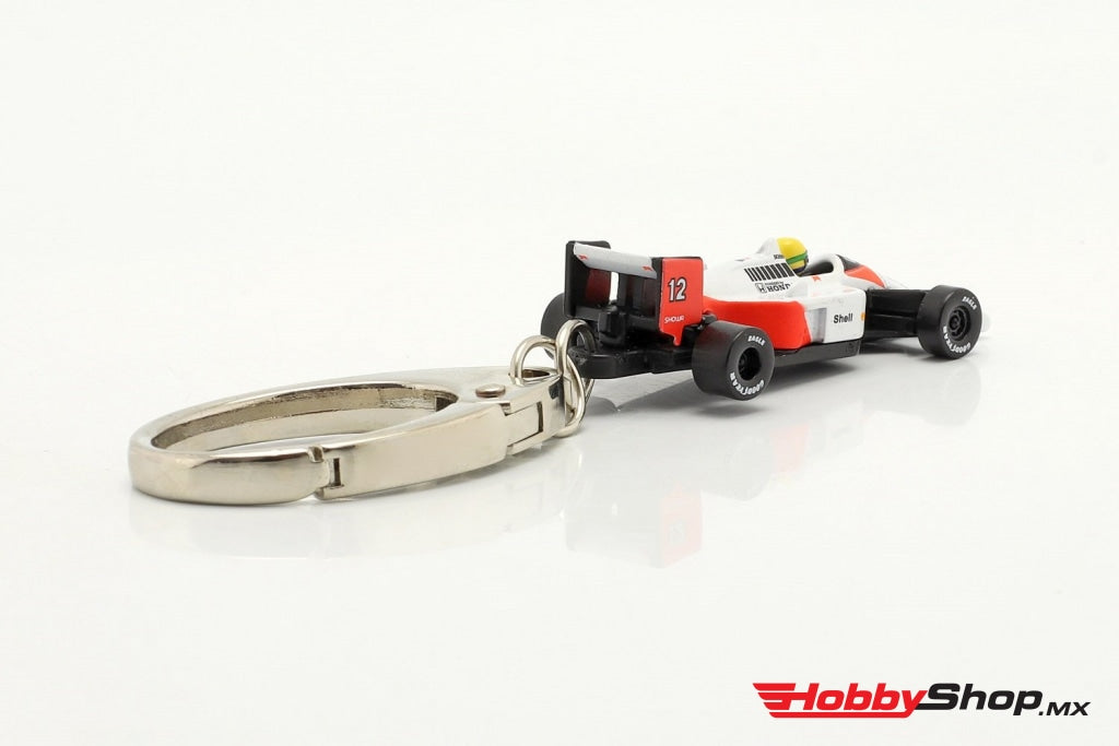 Ixo Models - Ayrton Senna Llavero Mclaren Mp4/4 #12 Fórmula 1 Campeón Mundial 1988 En Existencia