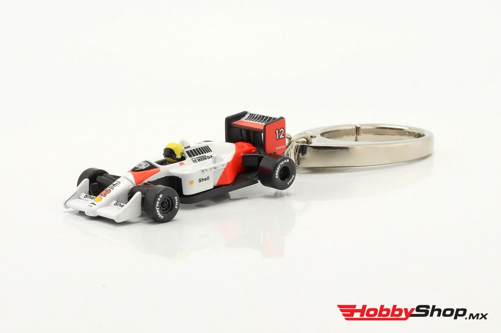 Ixo Models - Ayrton Senna Llavero Mclaren Mp4/4 #12 Fórmula 1 Campeón Mundial 1988 En Existencia