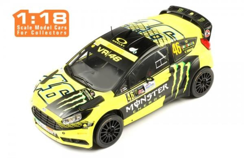 Ixo Models Ford Fiesta Rs Wrc #46 V. Rossi-C. Cassina Monza Rally 2015 En Existencia