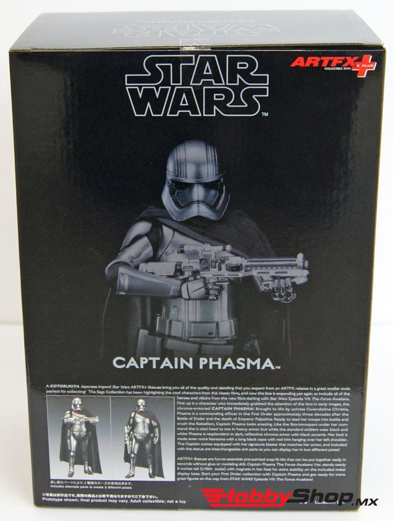Kotobukiya - Artfx+ Captain Phasma Escala 1:10 En Existencia