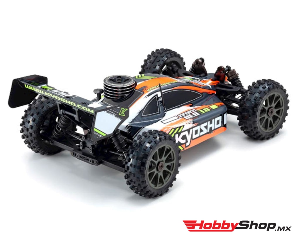 Kyosho - Inferno Neo 3.0 Type-3 Readyset 1/8 Off Road Buggy (Orange) W/kt-231P 2.4Ghz En Existencia