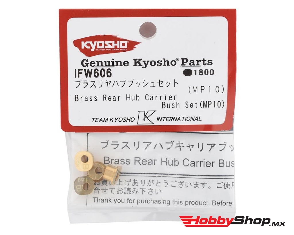 Kyosho - Juego De Bujes Soporte Buje Trasero Latón Para Mp10 En Existencia