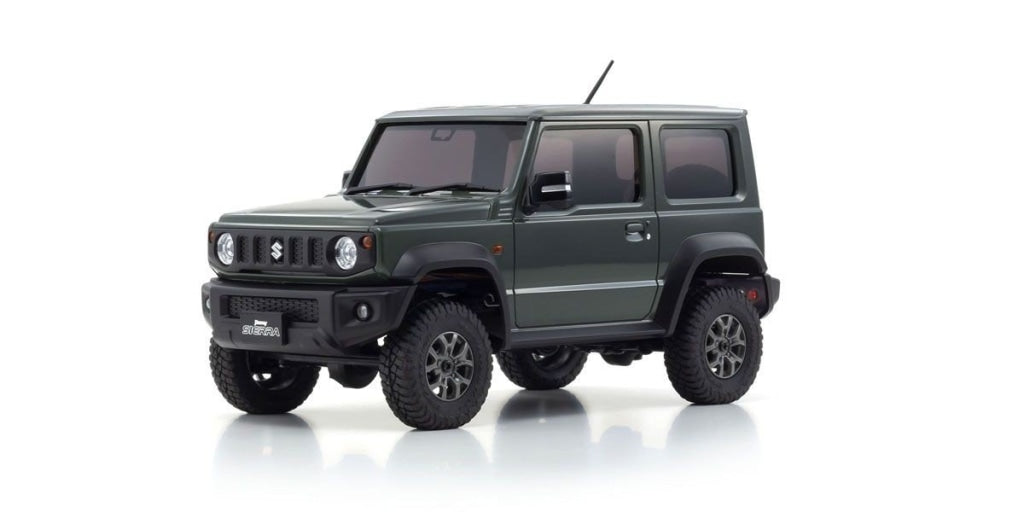 Kyosho - Mini-Z 4X4 Suzuki Jimny Sierra Jungle Green Set Listo En Existencia