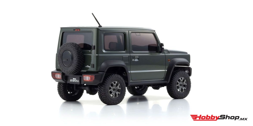 Kyosho - Mini-Z 4X4 Suzuki Jimny Sierra Jungle Green Set Listo En Existencia