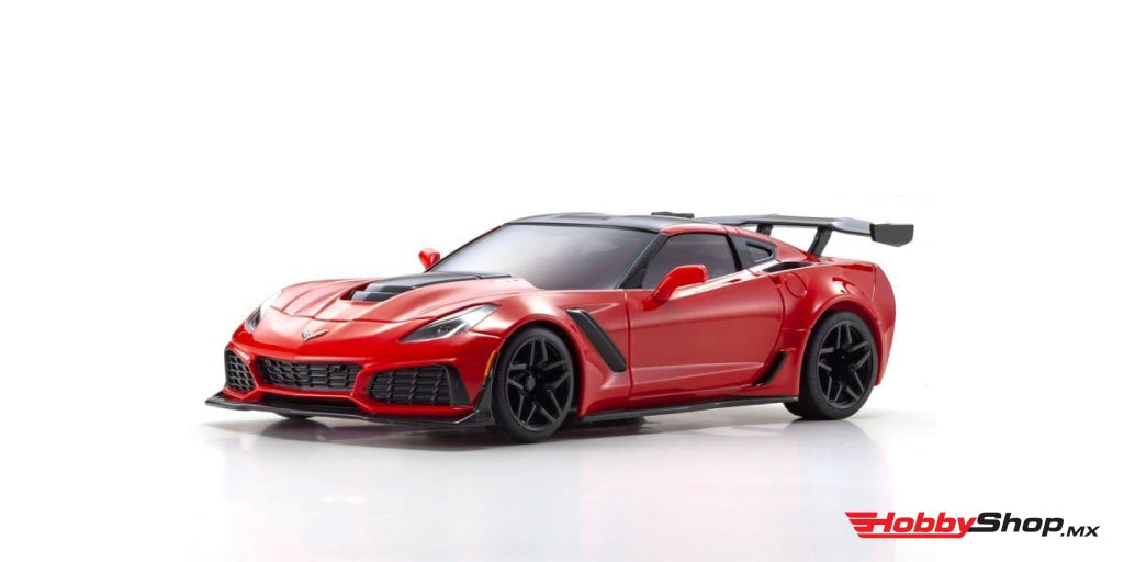 Kyosho - Mini-Z Rwd Series Ready Set Chevrolet Corvette Zr1 Torch Red (With Led) En Existencia