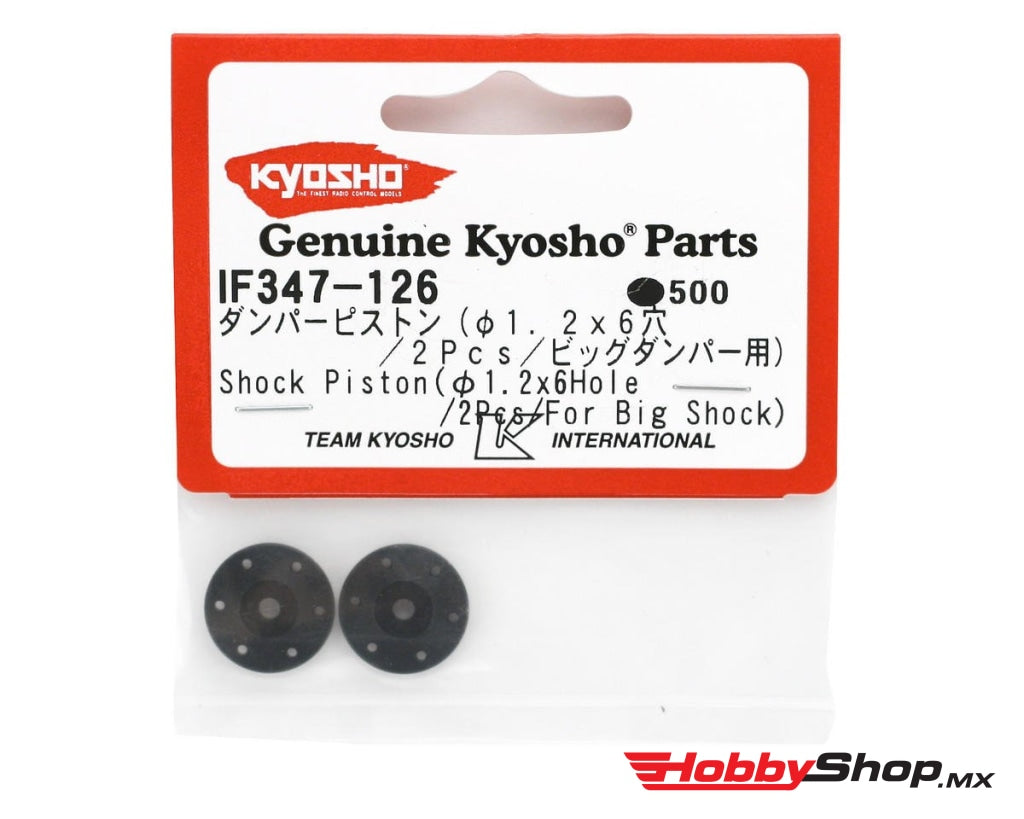 Kyosho - Pistón De Choque (1.2X6Hole / 2 Piezas Big Shock) En Existencia