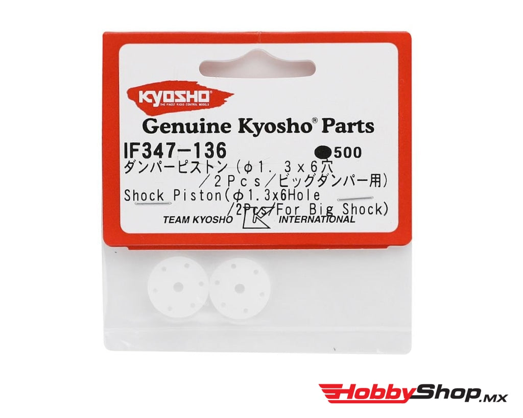 Kyosho - Pistón De Choque (1.3X6Hole / 2 Piezas Big Shock) En Existencia