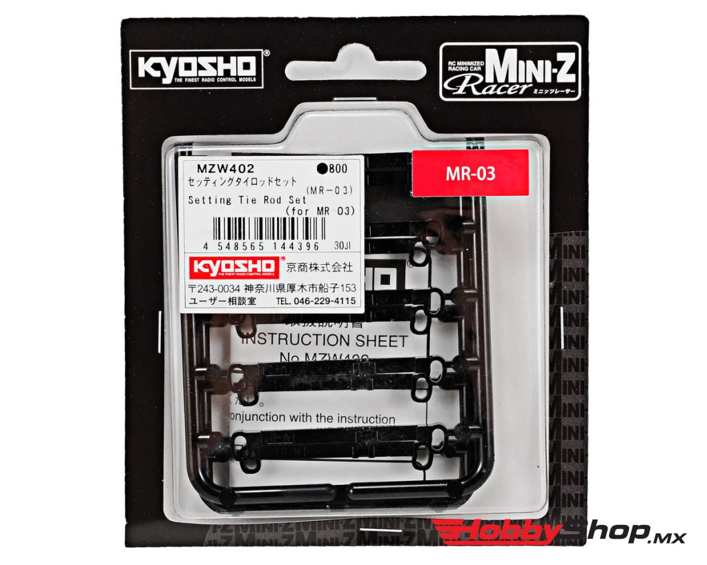 Kyosho - Setting Tie Rod Set For Mr-03 Mini-Z En Existencia