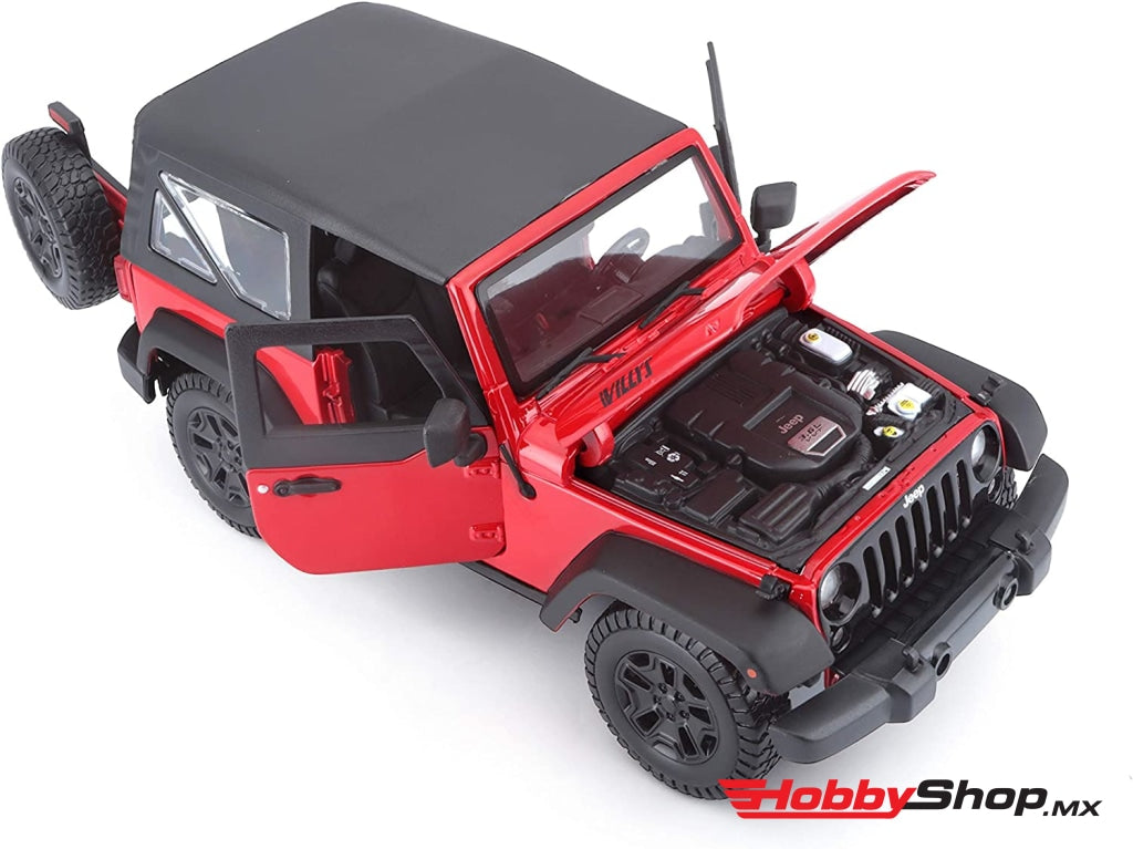 Maisto - 2014 Jeep Wrangler Escala 1:18 En Existencia