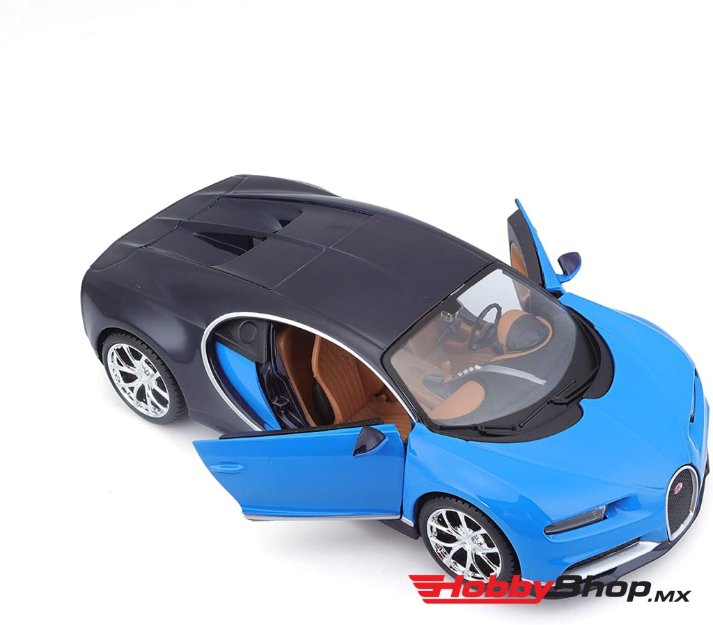 Maisto - Bugatti Chiron Año 2016 Escala 1/24 En Existencia