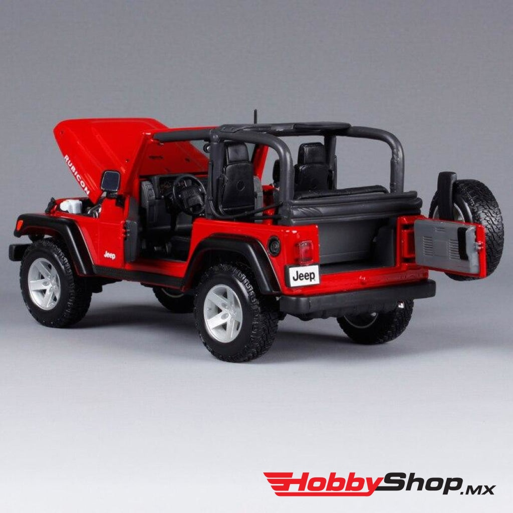 Maisto - Jeep Wrangler Rubicon Escala 1/18 En Existencia