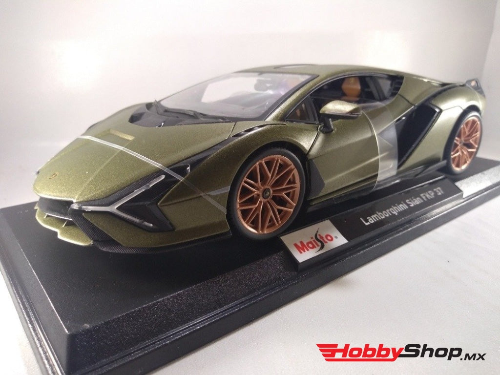 Maisto - Lamborghini Sián Fkp 37 Escala 1/18 En Existencia