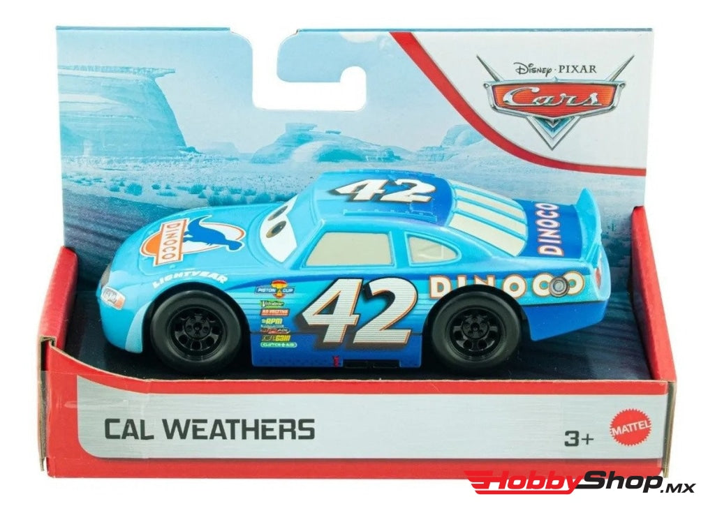 Cars Cal Mattel - Disney Pixar Cars, Cal Weathers, 5 pulgadas