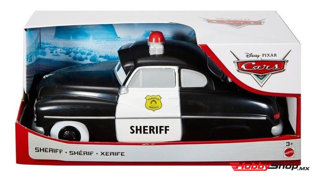 Mattel - Disney Pixar Cars Shérif 10.5 Pulgadas En Existencia