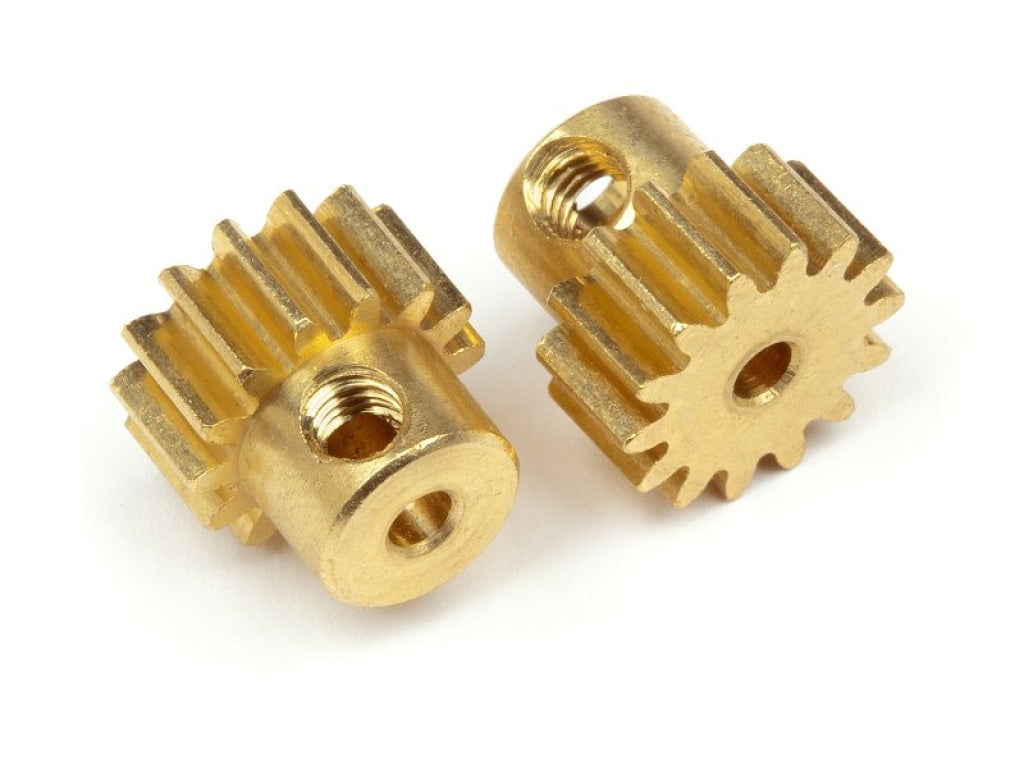 Maverick - Metal Pinion Gear 14 Tooth 0.6 Pitch (2 Pcs) All Ion En Existencia