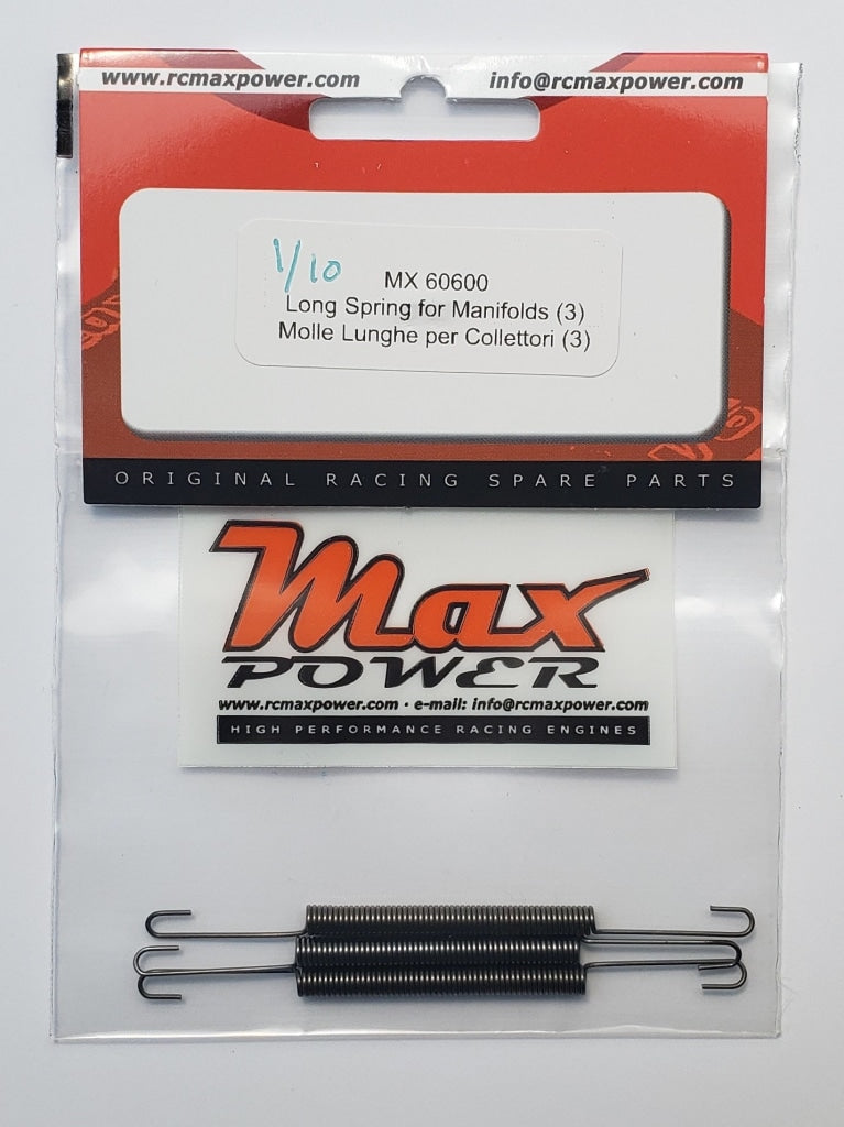 Max Power - Long Spring For Manifolds (3) En Existencia