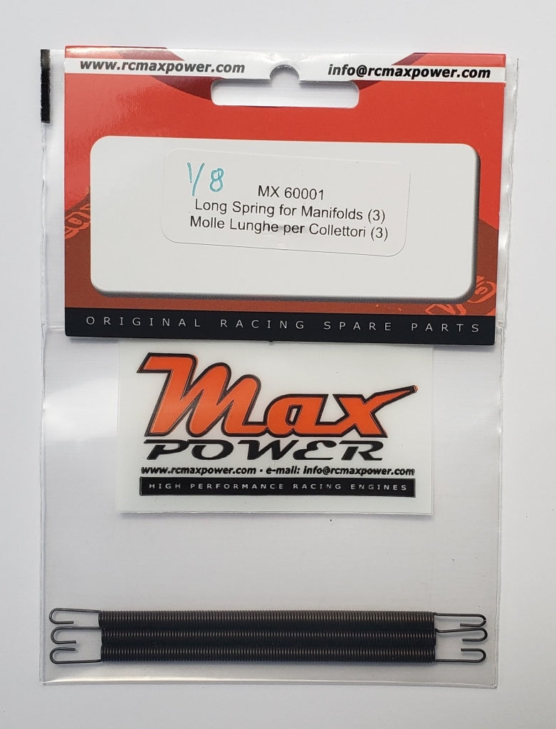 Max Power - Long Spring For Manifolds (3) En Existencia