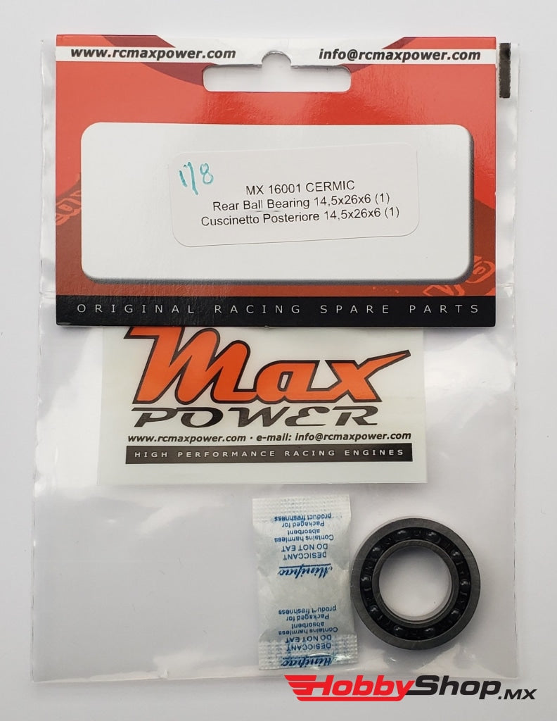 Max Power - Rear Ball Bearing 14.5 X 26 6 En Existencia