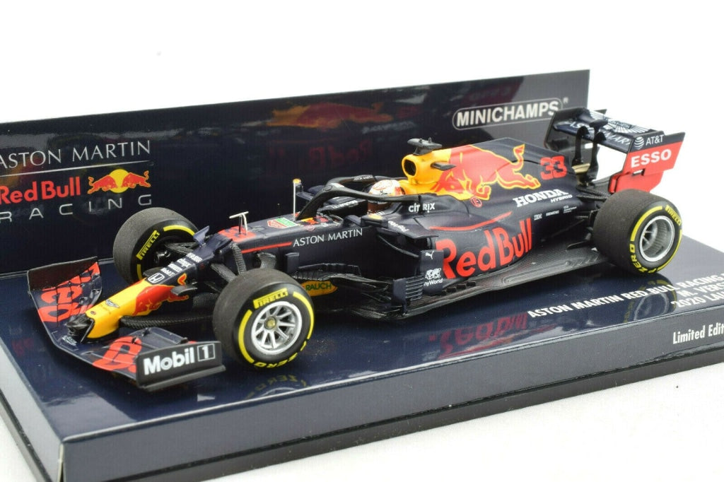 Minichamps - Aston Martin Red Bull Racing Rb16 Max Verstappen 2020 Launch Spec En Existencia