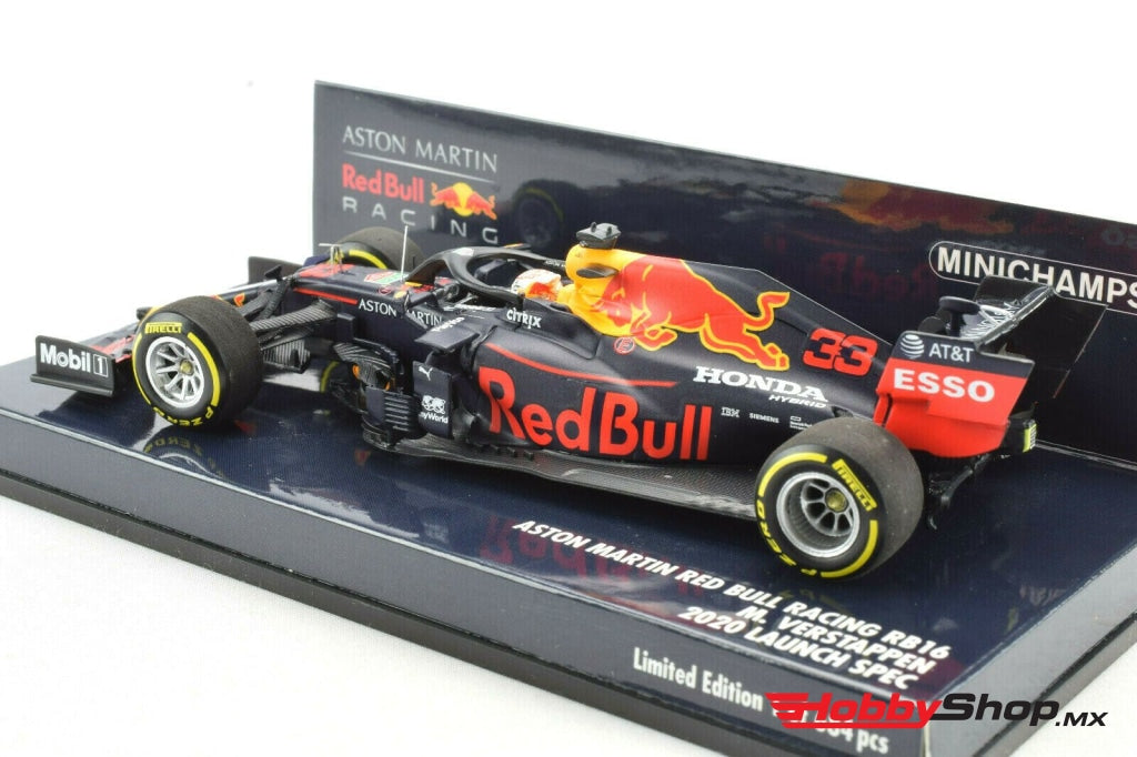 Minichamps - Aston Martin Red Bull Racing Rb16 Max Verstappen 2020 Launch Spec En Existencia