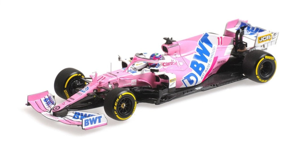 Minichamps - Bwt Racing Point F1 Team Mercedes Rp20 Sergio Pérez 2020 Launch Spec En Existencia