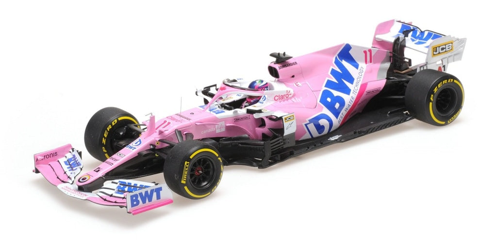 Minichamps - Bwt Racing Point F1 Team Mercedes Rp20 Sergio Pérez Austrian Gp 2020 Escala 1:18 En