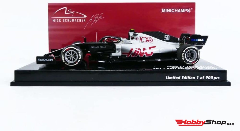 Minichamps - Haas F1 Vf-20 #50 Fp1 Abu Dhabi Gp 2020 Mick Schumacher Escala 1:43 En Existencia