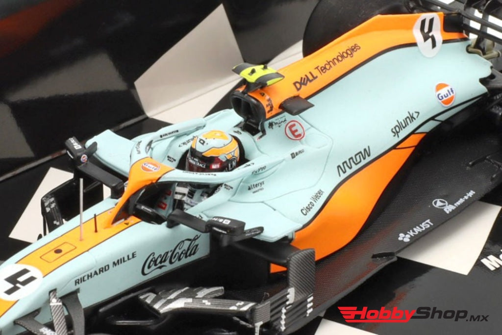 Minichamps - Lando Norris Mclaren Mcl35M #4 3Rd Place Mónaco Gp F1 2021 Escala 1:43 En Existencia