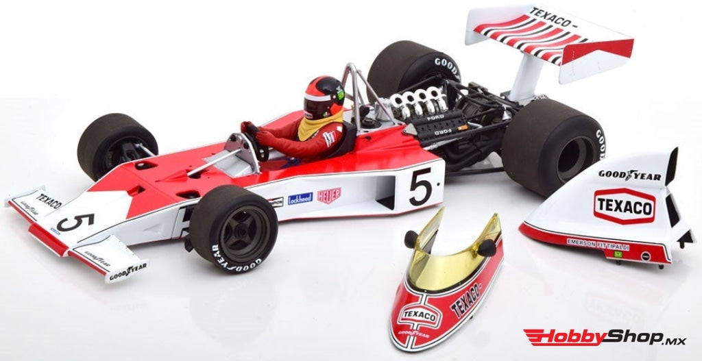 Minichamps - Mclaren Ford M23 Emerson Fittipaldi World Champion 1974 Escala 1:18 En Existencia