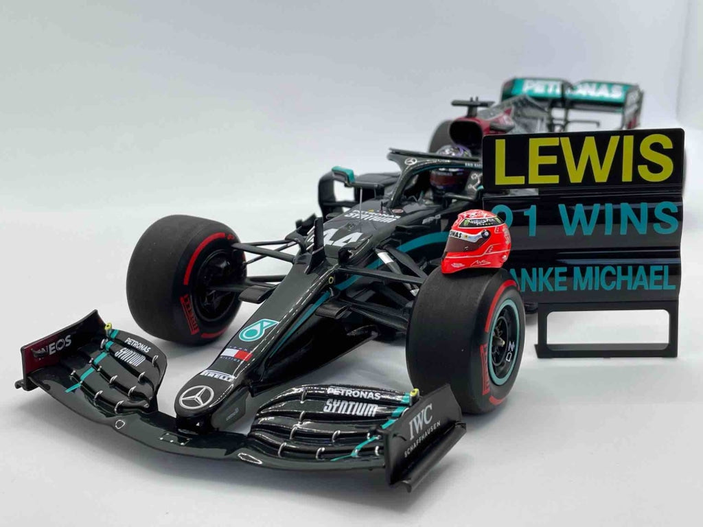 Minichamps - Mercedes-Amg Petronas F1 W11 Eq Performance Lewis Hamilton 91St Win Eifel Gp 2020