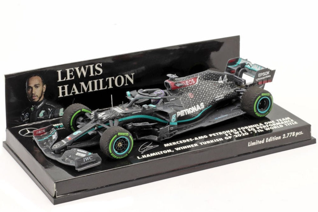 Minichamps - Mercedes-Amg Petronas F1 W11 Eq Performance Lewis Hamilton Winner Turkish Gp 2020 7Th