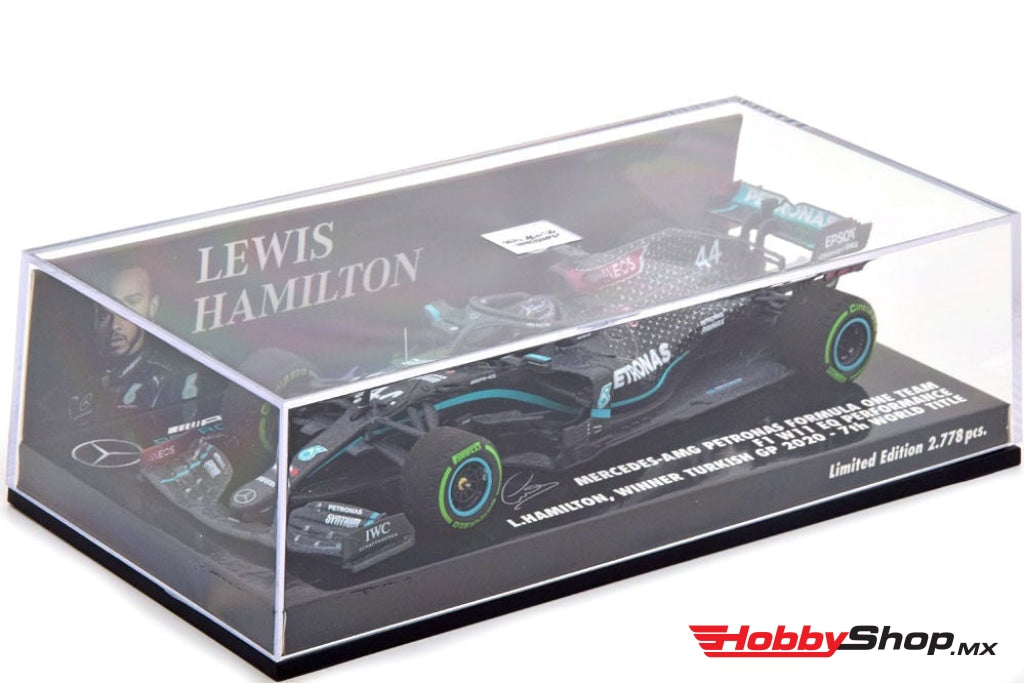 Minichamps - Mercedes-Amg Petronas F1 W11 Eq Performance Lewis Hamilton Winner Turkish Gp 2020 7Th