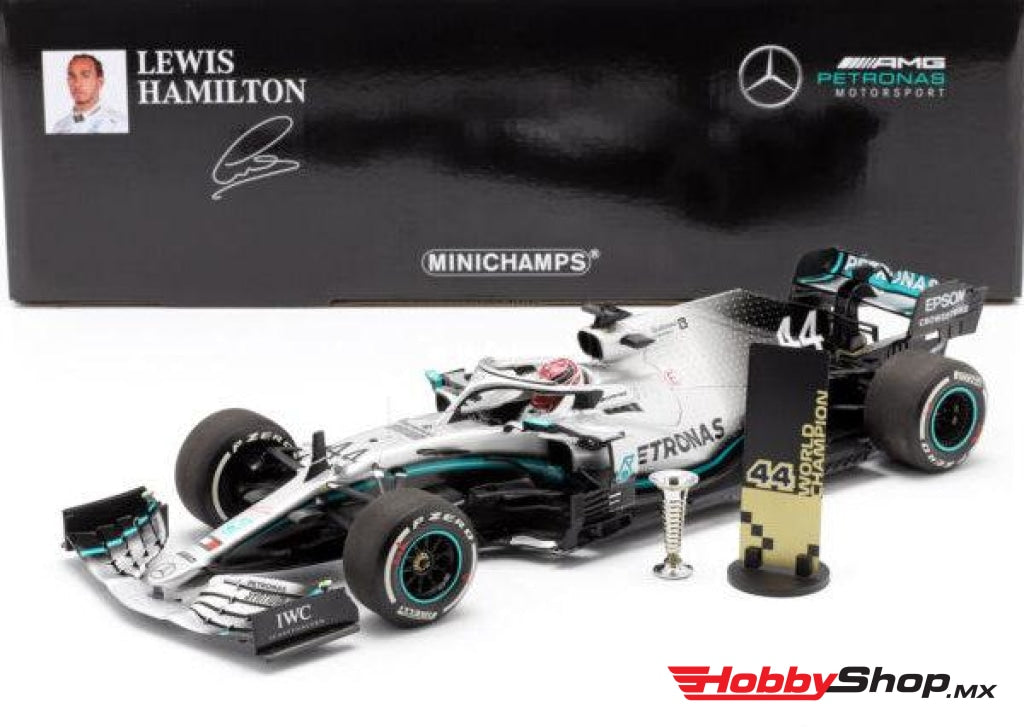 Minichamps - Mercedes-Amg Petronas Motorsport F1 W10 Eq Power Lewi Hamilton World Champion Usa Gp