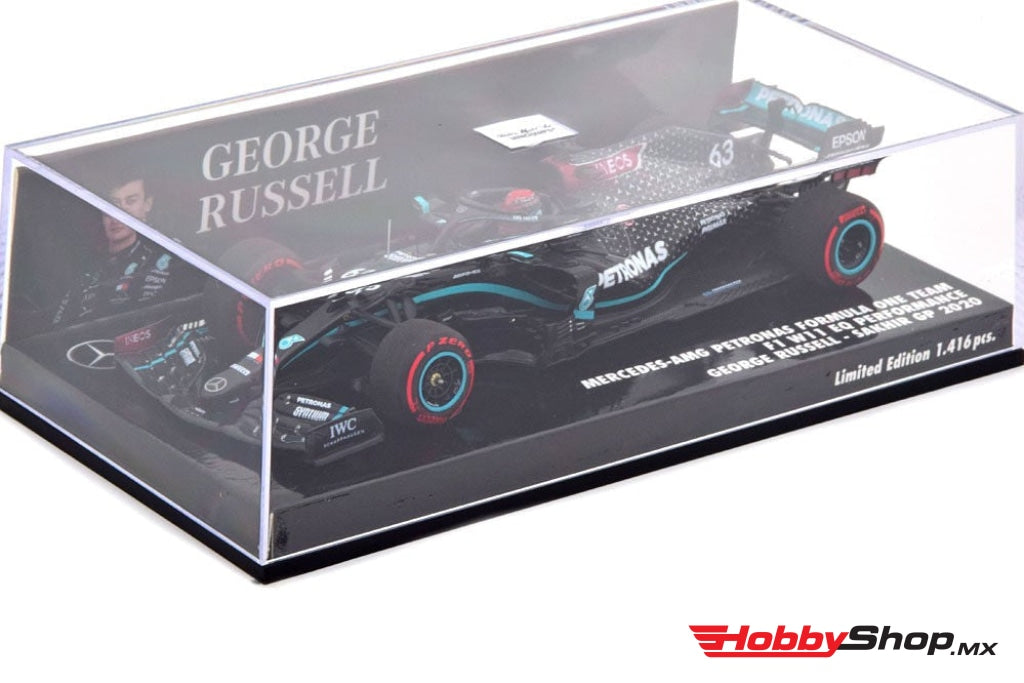 Minichamps - Mercedes Benz F1 W11 Eq Performance Team Amg Petronas Motorsport #63 Sakhir Gp 2020