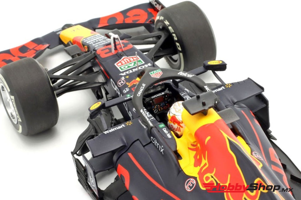 Minichamps - Red Bull F1 Rb16B Honda Ra620H Team Aston Martin #33 Winner Abu Dhabi Gp With Pit Board