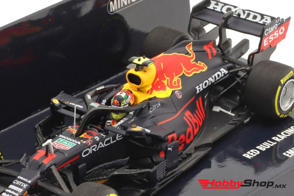Minichamps - Red Bull Racing Honda Rb16B #11 Sergio Pérez Emilia Romagna Gp F1 2021 Escala 1:43 En