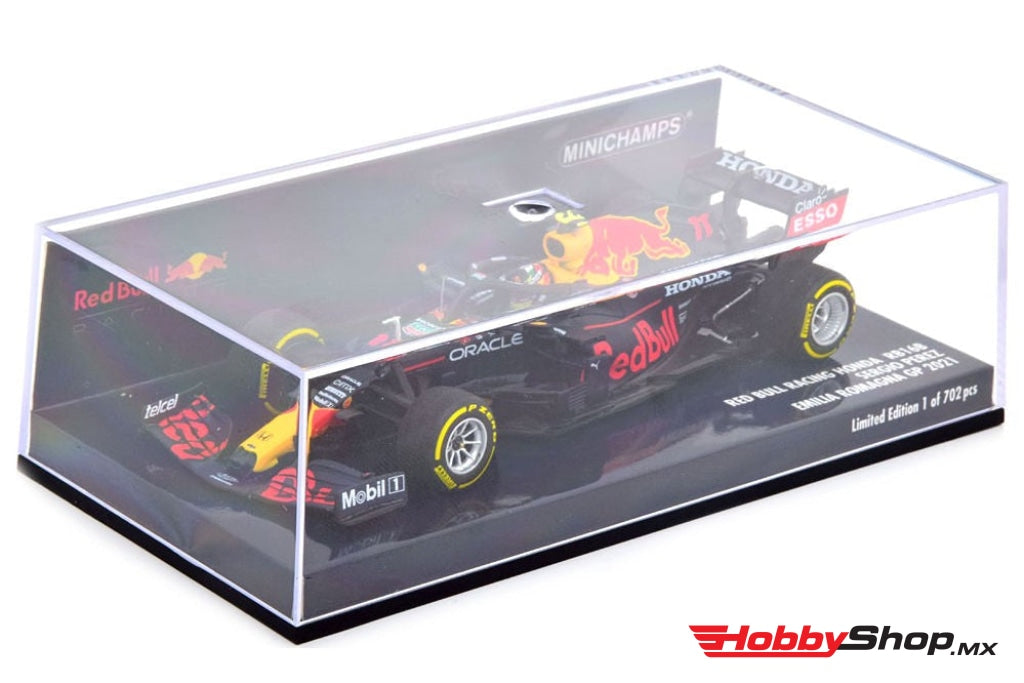 Minichamps - Red Bull Racing Honda Rb16B #11 Sergio Pérez Emilia Romagna Gp F1 2021 Escala 1:43 En