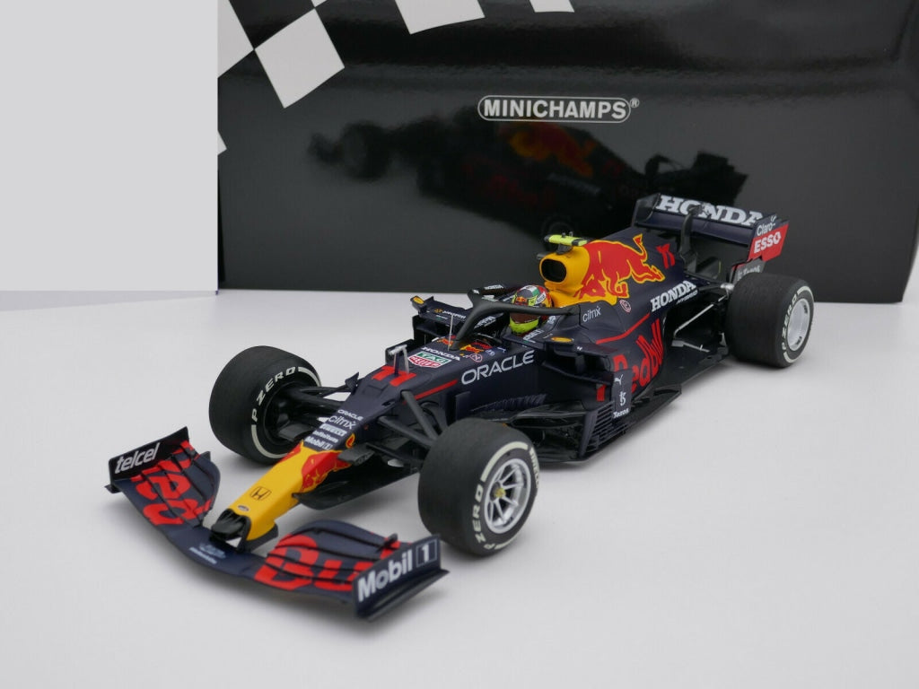Minichamps - Red Bull Racing Honda Rb16B Sergio Pérez Mónaco Gp 2021 Escala 1:18 En Existencia