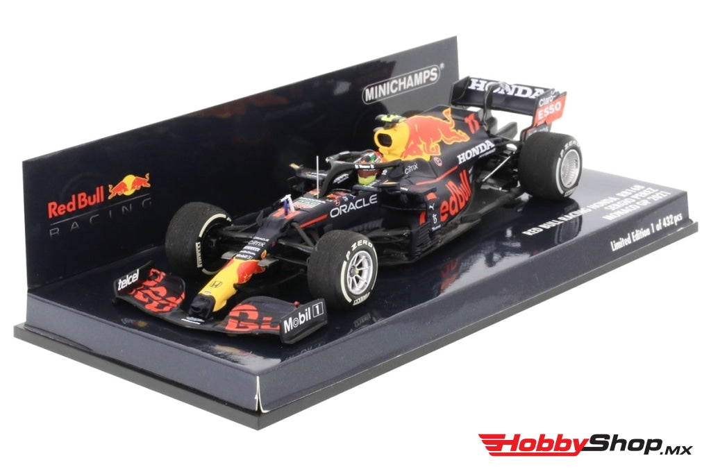 Minichamps - Red Bull Rb16B #11 Sergio Pérez Monaco Gp 2021 Escala 1:43 En Existencia