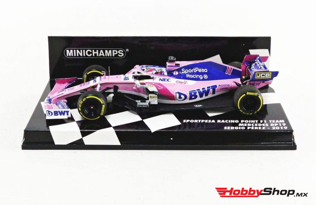 Minichamps - Sportpesa Racing Point F1 Team Mercedes Rp19 Sergio Pérez 2019 En Existencia