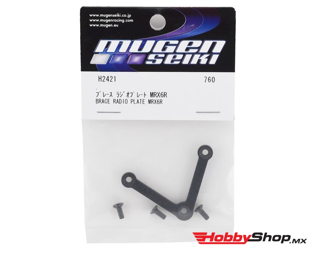 Mugen Seiki - Graphite Radio Tray Brace: Mrx6R En Existencia