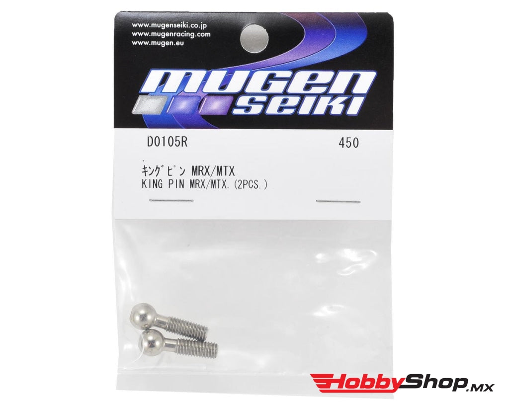 Mugen Seiki - King Pin Ball (2Pcs): Mrx6X/6R/5 Mtx6 En Existencia