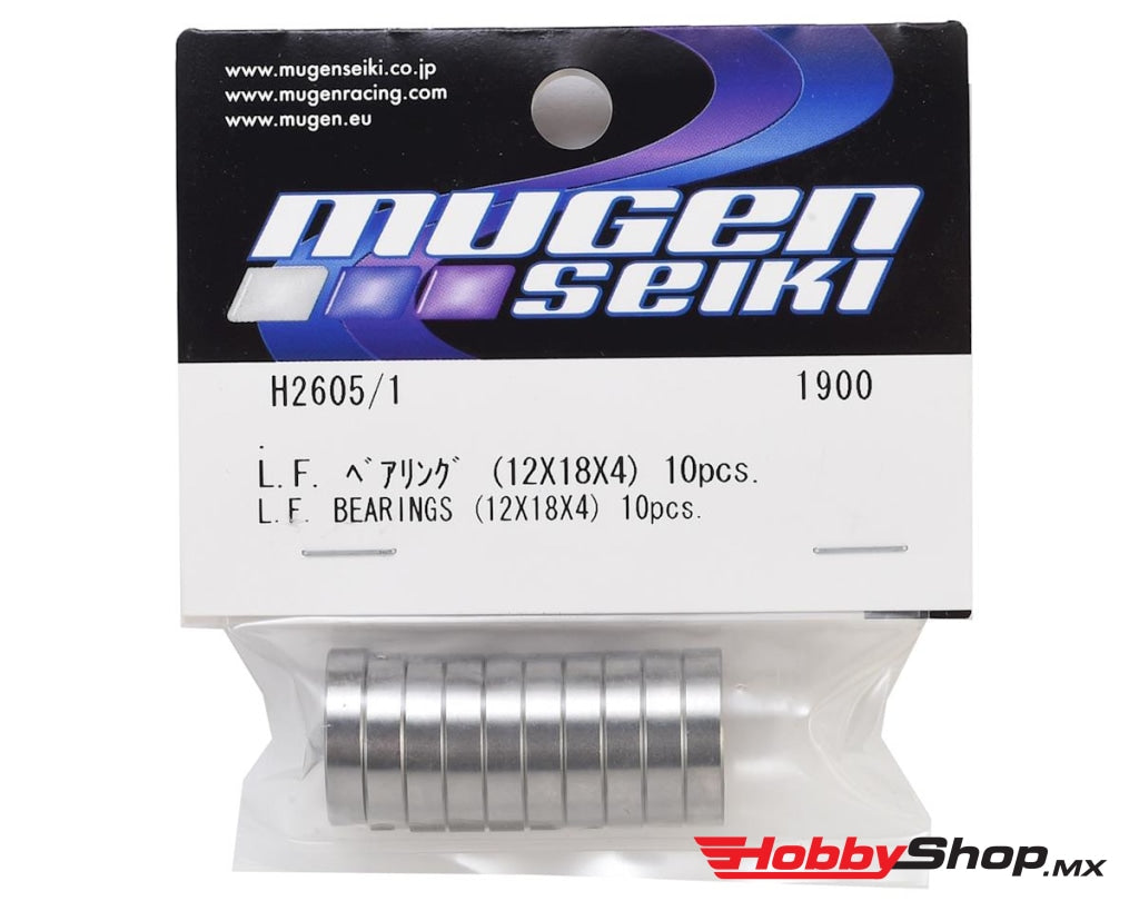 Mugen Seiki - L.f. Bearings (12X18X4) 10Pcs En Existencia