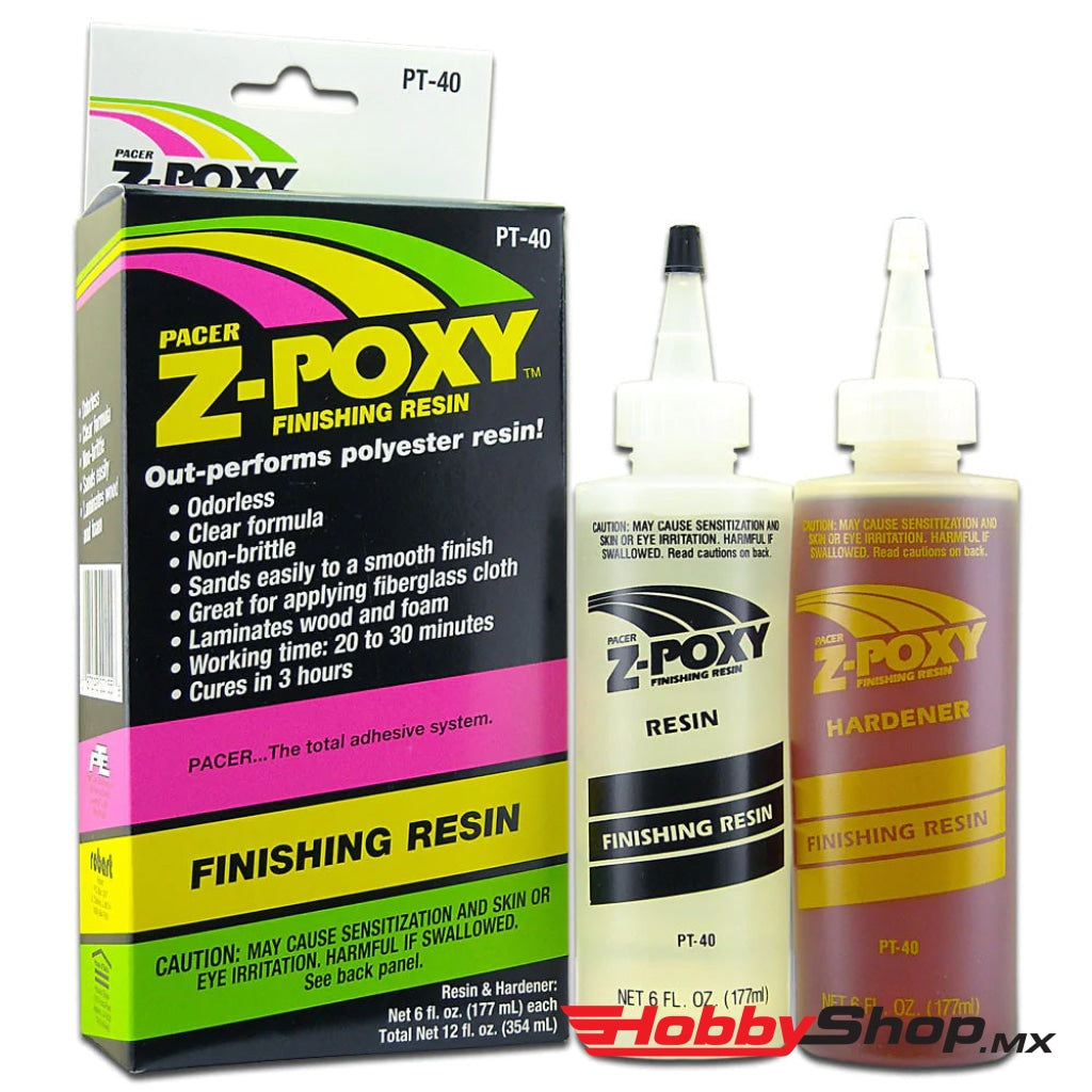 Pacer Technology - Z-Poxy Finishing Resin Kit 12Oz En Existencia