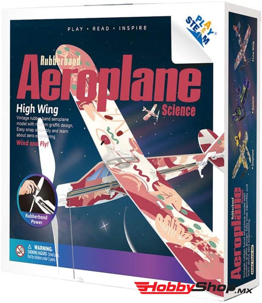 Play Steam - Rubber Band Airplane Science High Wing En Existencia