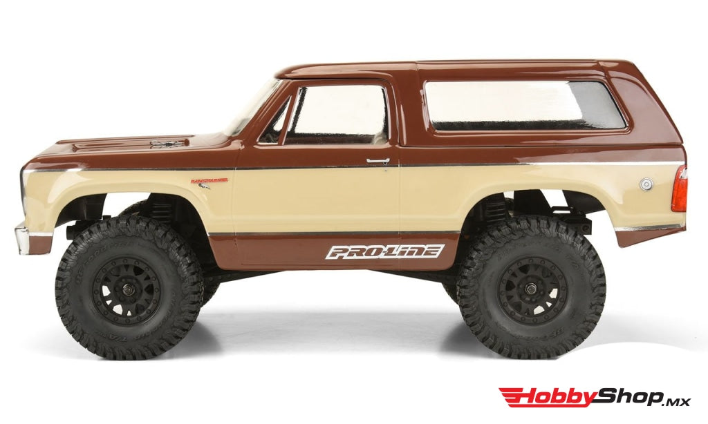 Proline Racing - 1977 Dodge Ramcharger Carrocería Transparente 12.3 (313Mm) Wheelbase Scale Crawlers