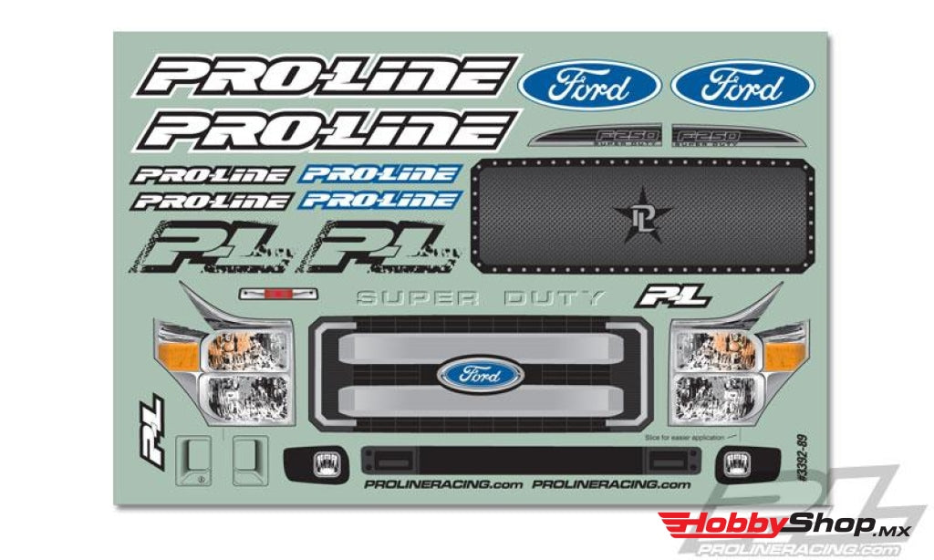 Proline Racing - Ford F-250 Carrocería Transparente Super Duty Para Axial Scx10 Trail Honcho En
