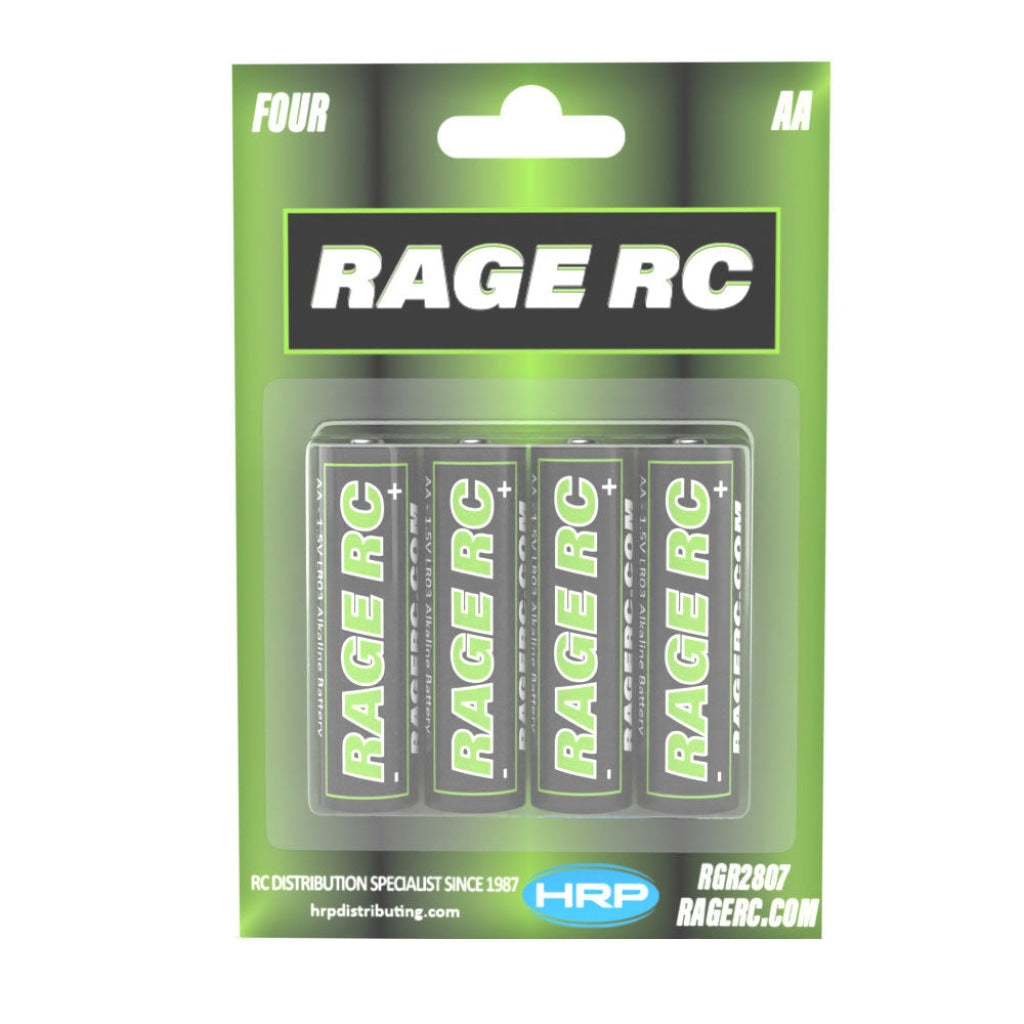 Rc Rage R150 Rage R/C - AA Alkaline Batteries (4 Pack)